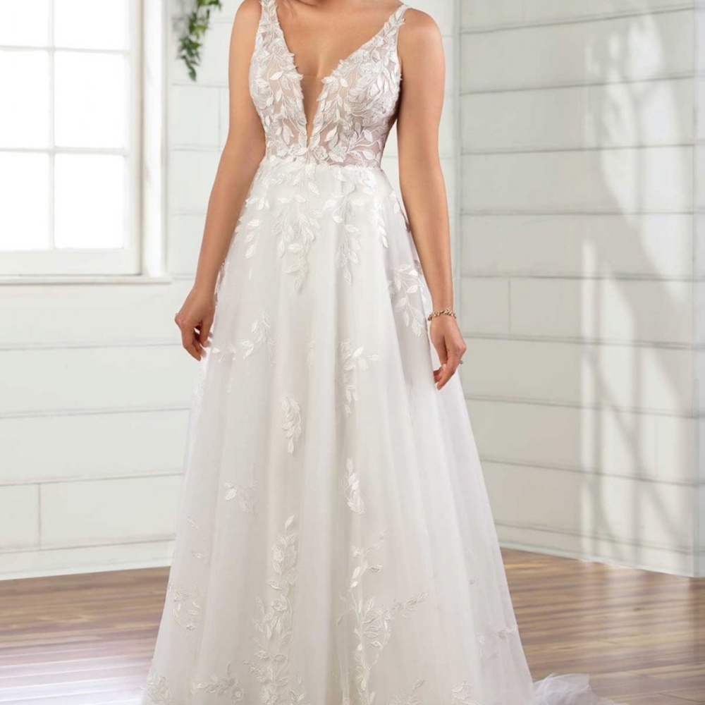 Essence of Australia BOHO A-Line Wedding Dress NWT unaltered